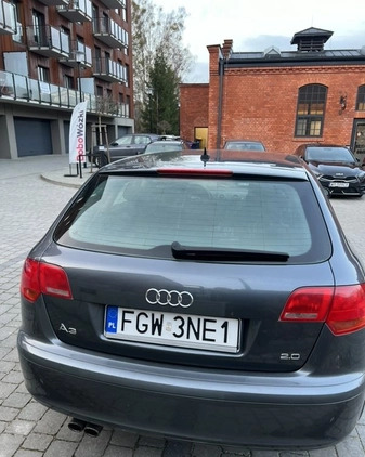 Audi A3 cena 21800 przebieg: 222000, rok produkcji 2006 z Olsztyn małe 211